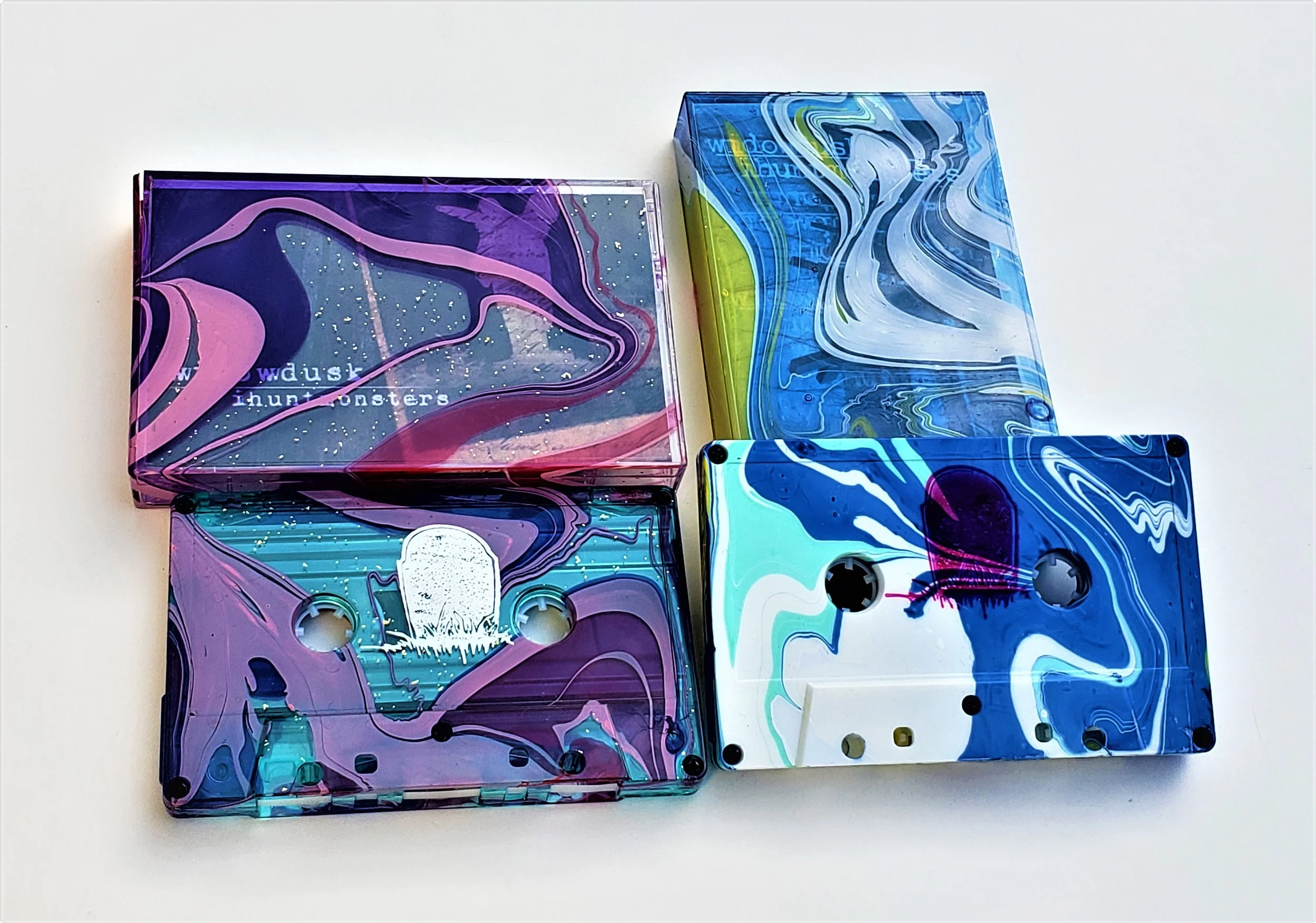 WIDOWDUSK + IHUNTMONSTERS - Split (cassette) — Zegema Beach Records